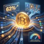 비트코인 상징으로 여러 알트코인 자금이 흘러들어가는 모습을 차트로 표현한 이미지입니다.